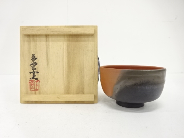 JAPANESE TEA CEREMONY / MUMYOI WARE TEA BOWL CHAWAN